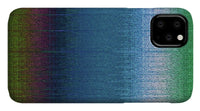 Bluish Green to White Abstract Art - Phone Case