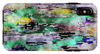 Choppy Kool Colors Abstraction - Phone Case