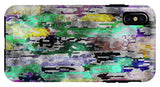 Choppy Kool Colors Abstraction - Phone Case