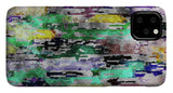 Choppy Kool Colors Abstraction - Phone Case