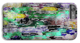 Choppy Kool Colors Abstraction - Phone Case