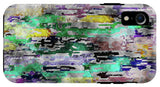 Choppy Kool Colors Abstraction - Phone Case