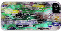 Choppy Kool Colors Abstraction - Phone Case