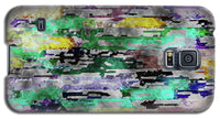 Choppy Kool Colors Abstraction - Phone Case