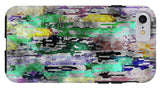 Choppy Kool Colors Abstraction - Phone Case