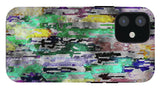 Choppy Kool Colors Abstraction - Phone Case