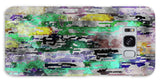 Choppy Kool Colors Abstraction - Phone Case