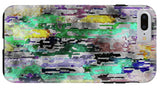 Choppy Kool Colors Abstraction - Phone Case