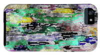 Choppy Kool Colors Abstraction - Phone Case