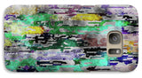Choppy Kool Colors Abstraction - Phone Case