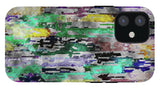 Choppy Kool Colors Abstraction - Phone Case