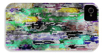 Choppy Kool Colors Abstraction - Phone Case