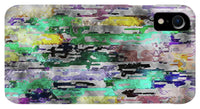 Choppy Kool Colors Abstraction - Phone Case