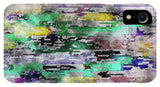 Choppy Kool Colors Abstraction - Phone Case