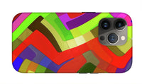 Color Line Blitz Abstracts - Phone Case