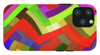 Color Line Blitz Abstracts - Phone Case