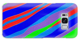 Colorful Toonish Stripes Abstract - Phone Case