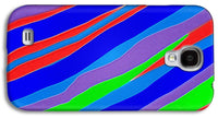 Colorful Toonish Stripes Abstract - Phone Case