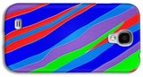 Colorful Toonish Stripes Abstract - Phone Case