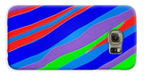 Colorful Toonish Stripes Abstract - Phone Case