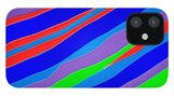 Colorful Toonish Stripes Abstract - Phone Case