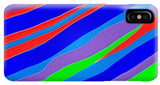 Colorful Toonish Stripes Abstract - Phone Case