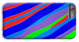 Colorful Toonish Stripes Abstract - Phone Case