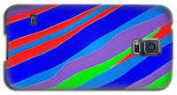 Colorful Toonish Stripes Abstract - Phone Case
