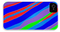 Colorful Toonish Stripes Abstract - Phone Case