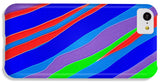 Colorful Toonish Stripes Abstract - Phone Case