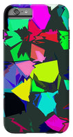 Colors and Cubism Abstract Art - Phone Case