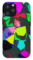 Colors and Cubism Abstract Art - Phone Case