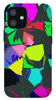 Colors and Cubism Abstract Art - Phone Case