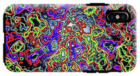 Glowing Color Lines Space Abstraction  - Phone Case