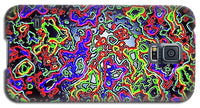 Glowing Color Lines Space Abstraction  - Phone Case
