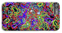 Glowing Color Lines Space Abstraction  - Phone Case