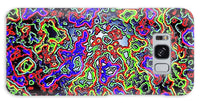 Glowing Color Lines Space Abstraction  - Phone Case