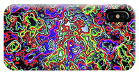 Glowing Color Lines Space Abstraction  - Phone Case