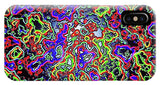Glowing Color Lines Space Abstraction  - Phone Case