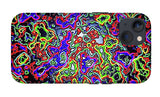 Glowing Color Lines Space Abstraction  - Phone Case