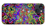 Glowing Color Lines Space Abstraction  - Phone Case