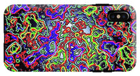 Glowing Color Lines Space Abstraction  - Phone Case