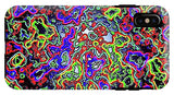 Glowing Color Lines Space Abstraction  - Phone Case