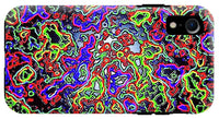 Glowing Color Lines Space Abstraction  - Phone Case