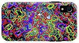 Glowing Color Lines Space Abstraction  - Phone Case