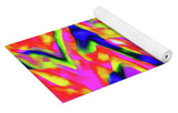 Lucid Colors Abstract Painting - Yoga Mat