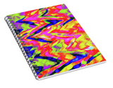 Lucid Colors Abstract Painting - Spiral Notebook
