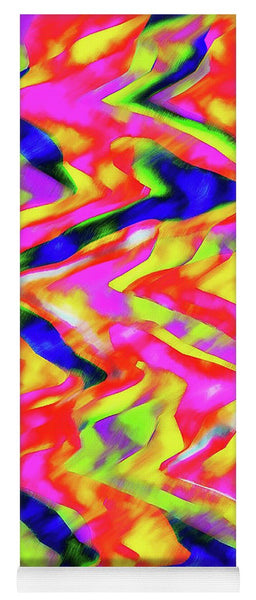 Lucid Colors Abstract Painting - Yoga Mat