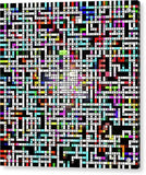 Mosaic Mania Art - Acrylic Print