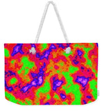 Vibrant Multi Color Mini Clouds Abstract Art - Weekender Tote Bag